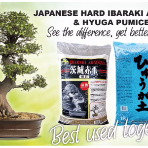 Akadama and pumice