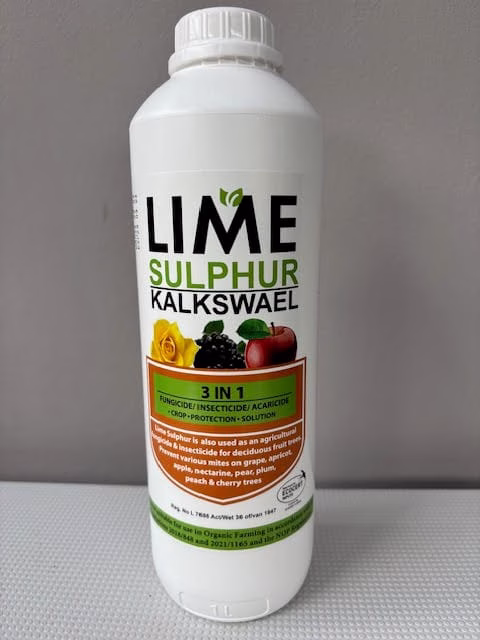 Lime Sulphur fungicide and pesticide